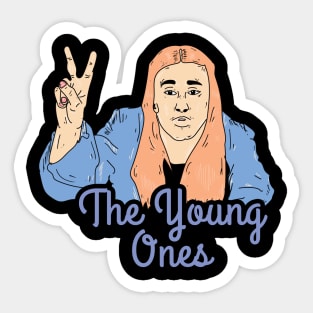 Peace Finger // The Young Ones Sticker